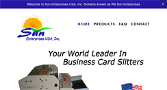 Desktop Screenshot of businesscardslitters.com